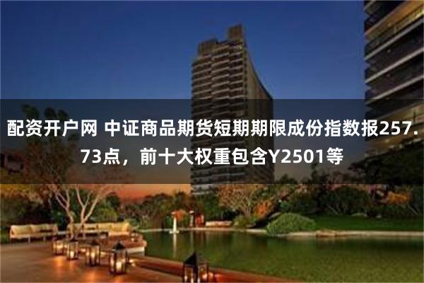 配资开户网 中证商品期货短期期限成份指数报257.73点，前十大权重包含Y2501等